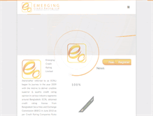Tablet Screenshot of emergingrating.com